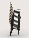 20 st. Brunner Fox - Design stapelstoel
