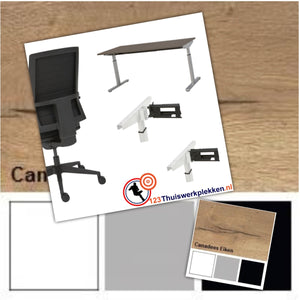 ARBO-T OFFICE verstelbare (Thuis)Werkplek + Bureaustoel